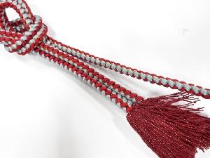 正絹　撚り房　手組帯締め